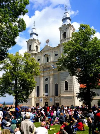 Pelerinaj la Șumuleu Ciuc Biserica Catolică