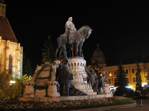 Kolozsvár Mátyás Szobor