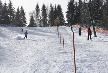 Cazare - Harghita - Piricica (Piricske) - Pensiunea Tihna Muntelui - Mountain Rest - Judetul Harghita - partie de schi