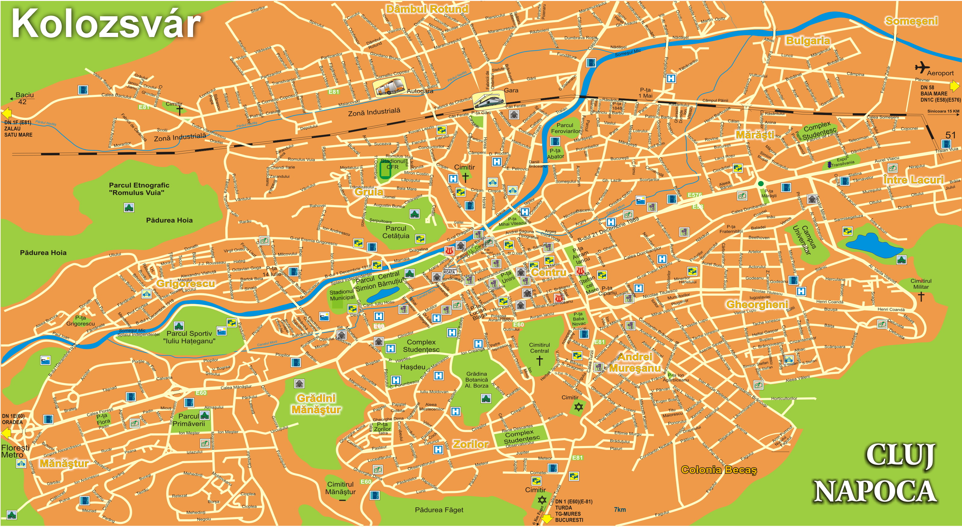 kolozsvár térkép KOLOZSVÁR szállás Kolozsvár Szállásfoglalás Telefon, Online  kolozsvár térkép