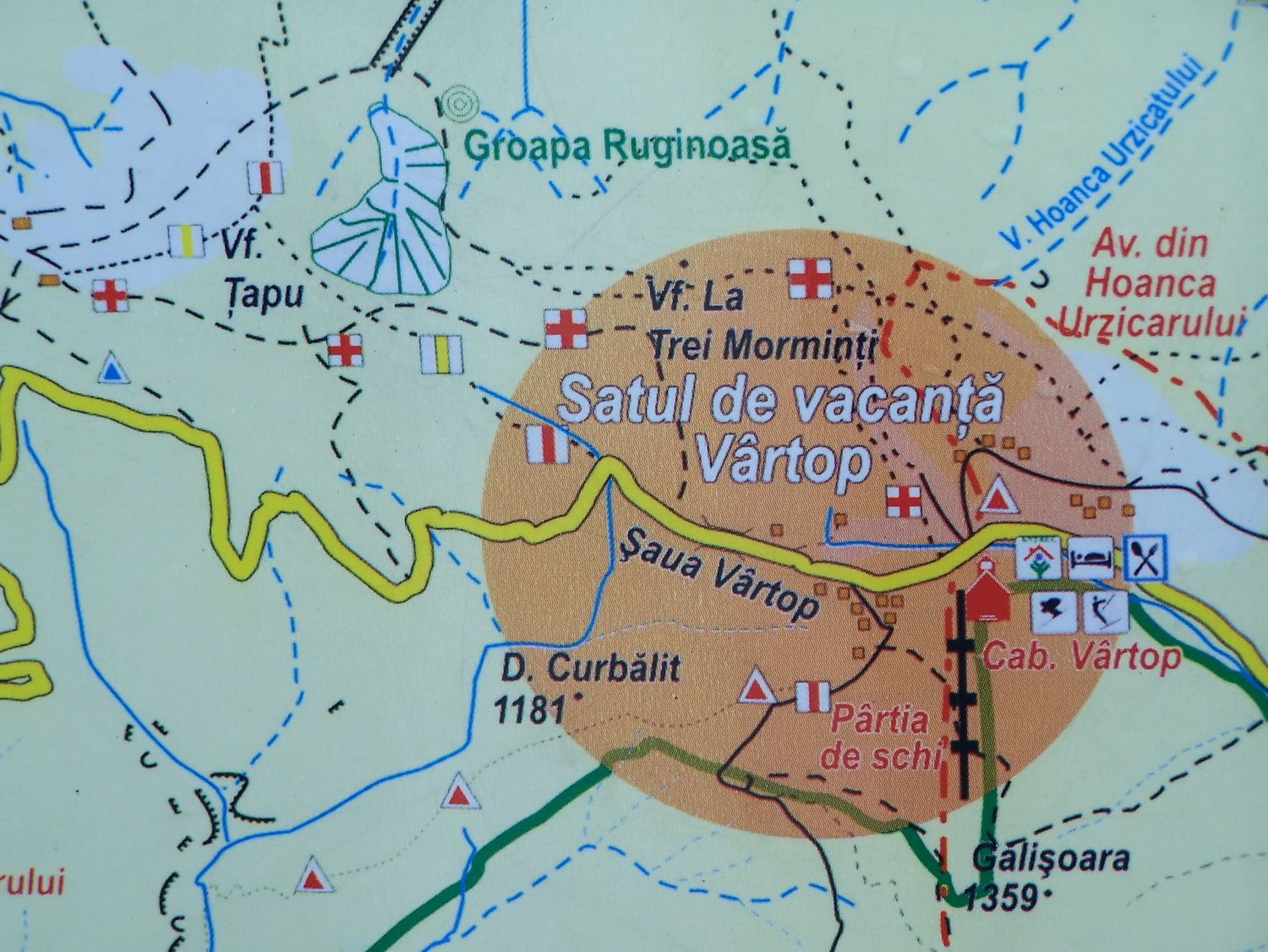 Vartop turisztikai térképe - szállás Vartop turisztikai térképe - szállás